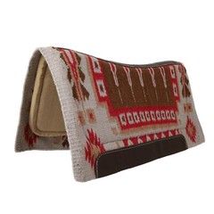 SADDLE PAD Wool Top MEMORY FELT Bottom 36″ x 34″ x 1″ SunDown Design