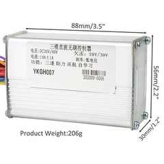 36V 48V Universal Brushless Motor Controller for Electric Bike Scooter E-bike US