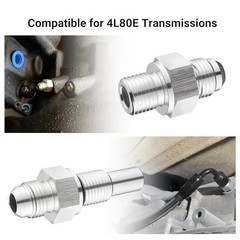 6AN Male Flare to 1/4″ NPSM Fitting, 4L80E Transmission Cooler Line AN