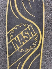 Vintage Nash Executioner Blue Dragon Complete Skateboard