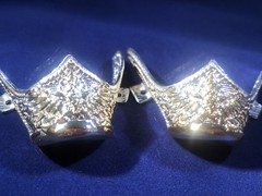 New Western Austin Accent Cowboy Boot Tip Rand Engraved Silver And Gold Eagle