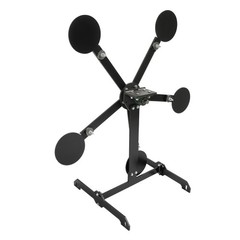8″ inch Portable Paddles Star Reactive Shooting Target Q235 Steel, No Welding