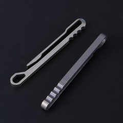 2PCS Carabiner Spring Clips Hook Keychain Keyring Buckle Locking Clips