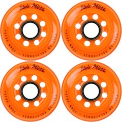 Labeda Inline Roller Hockey Skate Wheels Addiction Orange 76mm SET OF 4