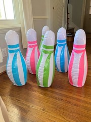 Inflatable Giant Bowling Set