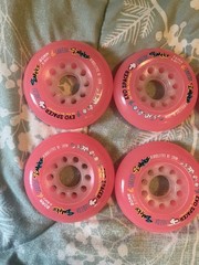 Labeda Smoke 80/76 Xsoft Soft Wheels Set of 8 Like Whips