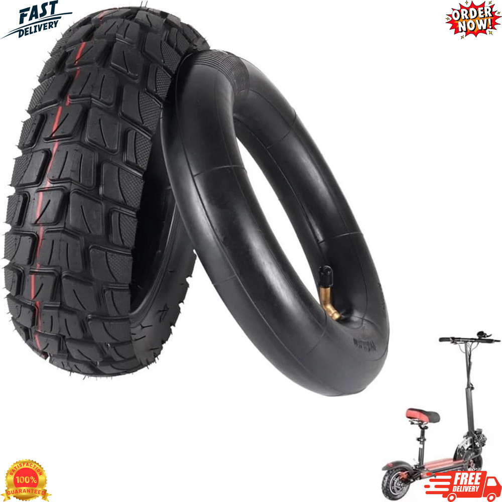 80/65-6 Scooter Tire & Inner Tube 10″ Offroad Tire Motorcycle Electric Scooter