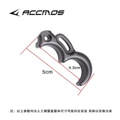 Adjustable 3 Finger Thumb Release Aids Archery Recurve Compound Bow Shot Target