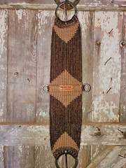 CINCH ~ GIRTH ~ CUSTOM ~ Handmade 100% Mohair