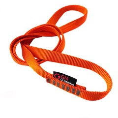 16mm Nylon Sling Runner 60cm 24inch Fluorescent Orange One Unit