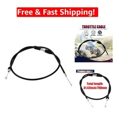 High-Quality Throttle Cable 31in for Kids ATV and Mini Bikes – Easy Installation