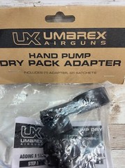 Umarex Airguns Dry pack Adapter For hand pump. 1 Adapter & 2 Satchets # 2211232