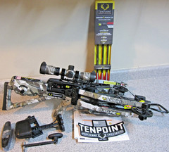 TenPoint Flatline 460R Crossbow Package w/Illuminated Scope- NEW