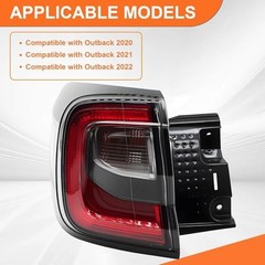 Tail Light Assembly Side Compatible with Outback 2020 2021 2022 Rear Tail Left