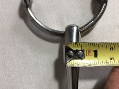 Winning Tongue Plate WTP Gag Bit with Normal Plate 5.5″ 14cm
