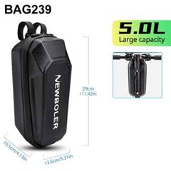 Electric Scooter Front Bag Handle Pouch with USB Port Waterproof Quick Release