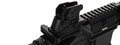 Lancer Tactical Polymer M4 RAS II LT-02C CQBR Airsoft AEG Rifle Metal Gears