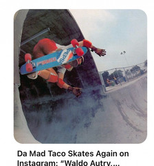 RARE – 70s retro PEPSI SKATEBOARD t-shirt