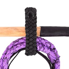 Nylon Paracord Whip Holder, Handmade Bullwhips accessories, Whip to Belt Strap