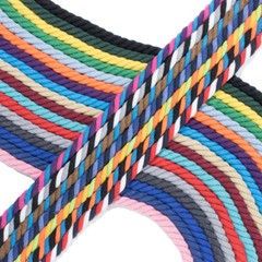 Premium Super Soft Colored Twisted Cotton Rope – 1/4″ Diameter, Multiple Lengths