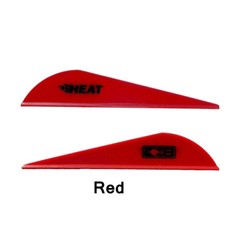 Heat Vane 50pk Bohning Arrow Fletching Mix Red Blue White Green Yellow Orange ++