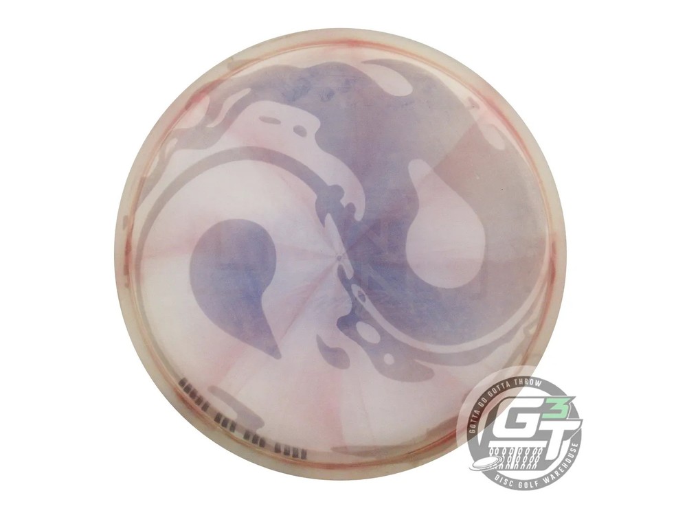 USED Discraft [McBETH] Z Swirl Luna 175g Clear HOME DYED Putter Golf Disc