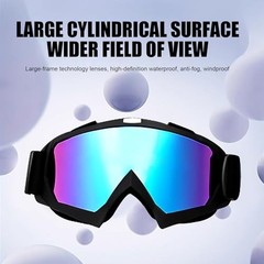 Motorcycle Goggles Dirt Bike ATV Off-road Riding Motocross Pink Colorful Blue