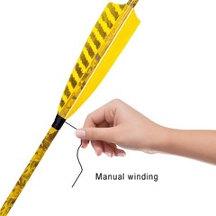 Practice Hunting Arrows 31″ Carbon Shaft, Adjustable Nocks