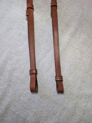 PAIR Of Replacement Breast Collar Tug Straps Western Leather FREE Shipping #2