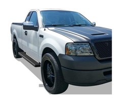 APS (Stainless Steel Black Powder Coated 5 inches) Running Boards Nerf Bars S…