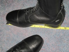 Tredstep MEDICI Field Size 10 1/2 US Calf XSLIM 12 1/2 REG Height 18 1/3 BLACK