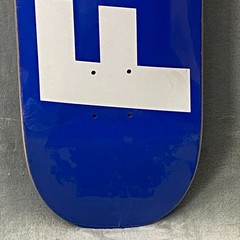 FTP Royal Blue Logo Deck 8.375 Graphic Streetwear Collab Skateboard New