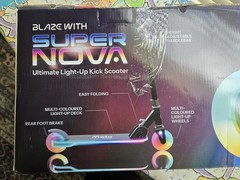 SuperNova ultimate light up kick scooter (NEW IN BOX)
