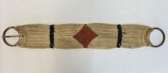 Vintage Mohair Wool Horse Saddle Cinch Girth Western Tack Diamond Pony