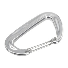 D Shape Clip Carabiner 12KN Aluminium Backpack Hook D Shape Hook Portable