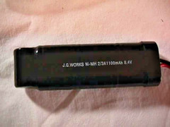 CYMA JG WORKS BATTERY 8.4V SMALL TYPE NiMh AIRSOFT RC