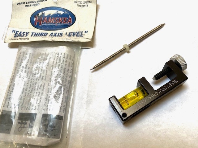 HAMSKEA «Easy Third Axis Level» – Bow Sight Leveling