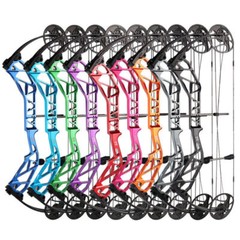 TOPOINT Compound Bow 19-70lbs Adjustable 320FPS Adult Archery Hunt Target Shoot