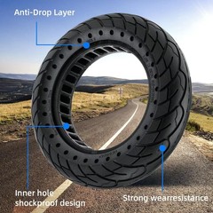 Solid Rubber Tire 10×2.5 Inch for Ninebot Segway MAX G30 G30P G30LP Electric …