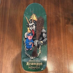 Strangelove Krampus 10.5″»x33″ Deck Sean Cliver Blue Glow