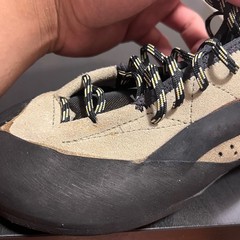 La Sportiva TC Pro Rock Climbing Shoes Mens EU 42.5 US 9.5 Tan Black Vibram