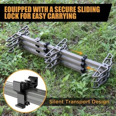 30″ Climbing Sticks,Lightweight Aluminum Treestand Climbing Sticks for Huntin…