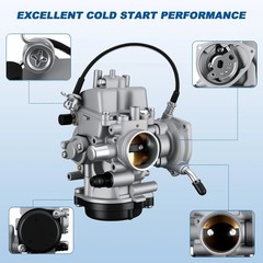 YFM400 Carburetor for Yamaha 2000-2006 Big Bear 350 400 Kodiak 400,2007-2011 …