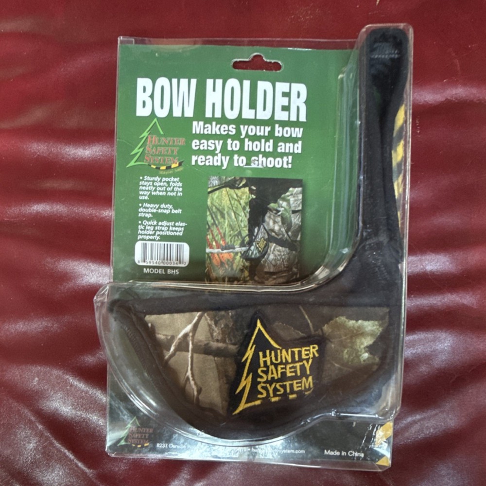 Hunter Safety System Bow Holder Model BHS MPN BHS Camouflage Black Archery