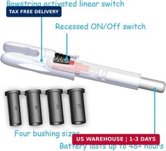 6/12PCS G Lighted Nocks for Arrows with .165 .204 .233 .244 .246 Inside Diameter