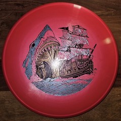 Discraft Big Z Comet Megalodon by Ripper Studios 176g HTF
