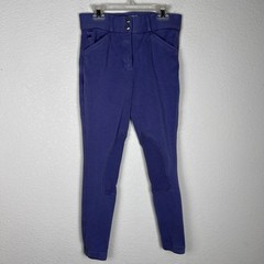 Dover Saddlery Youth sz 14 Riding Sport cotton blend tights breeches Equestrian
