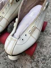 VTG Pacer SP205 Quad Racer Roller Skates Womens 10 Labeda Jammer