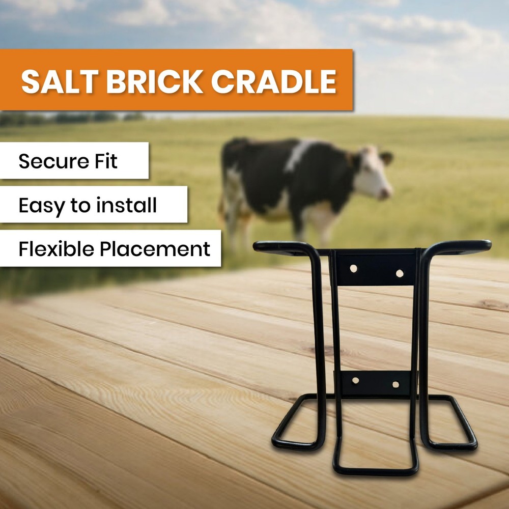Yield Titan Himalayan Animal Lick Salt Brick Holder for Animal – Easy to Install