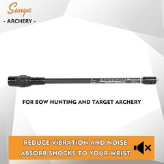 Archery Stabilizer Kit with Damping System, Weights Included-~